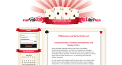 Desktop Screenshot of kartentricks.net